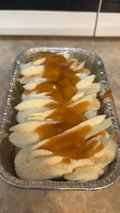 Peach cobbler cake